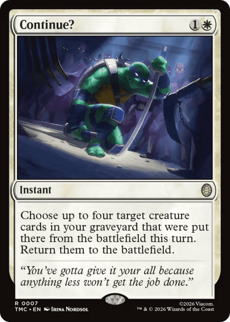 Continue? (7) — Teenage Mutant Ninja Turtles Eternal