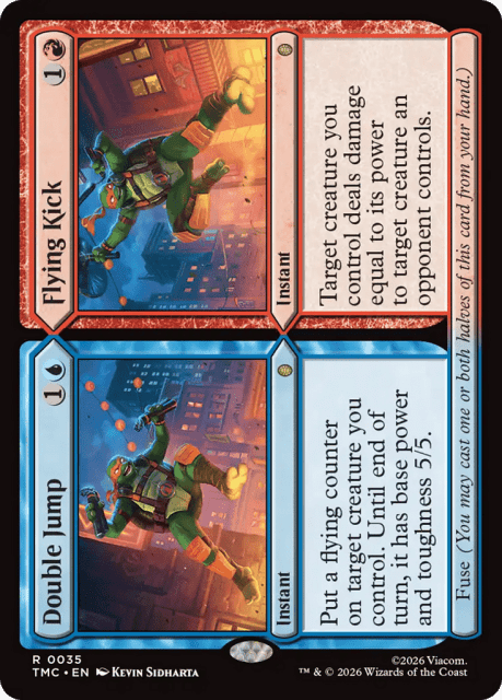 Double Jump // Flying Kick (35) — Teenage Mutant Ninja Turtles Eternal