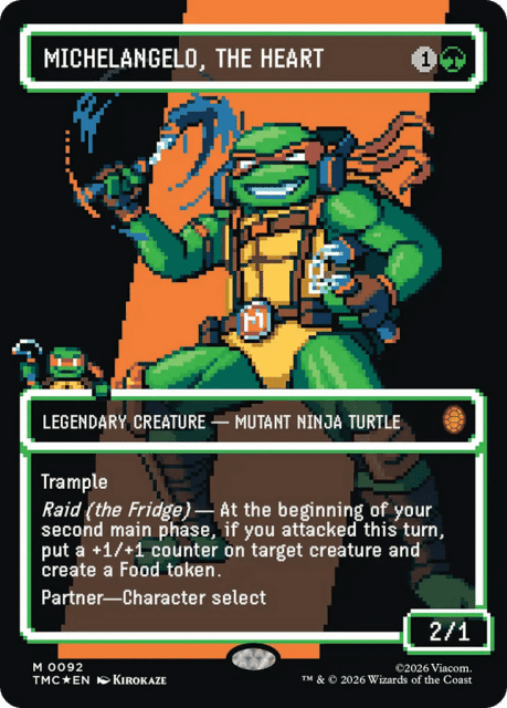Michelangelo, the Heart (92) — Teenage Mutant Ninja Turtles Eternal