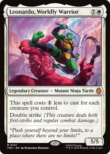 Leonardo, Worldly Warrior (101) — Teenage Mutant Ninja Turtles Eternal
