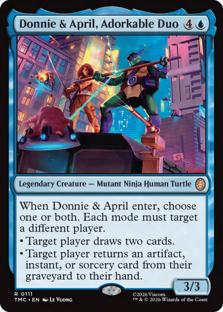 Donnie & April, Adorkable Duo (111) — Teenage Mutant Ninja Turtles Eternal