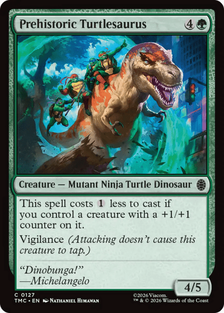 Prehistoric Turtlesaurus (127) — Teenage Mutant Ninja Turtles Eternal