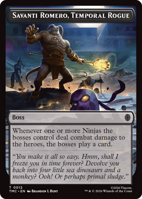 Savanti Romero, Temporal Rogue (12) — Teenage Mutant Ninja Turtles Eternal