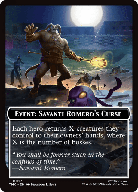 Event: Savanti Romero's Curse (23) — Teenage Mutant Ninja Turtles Eternal