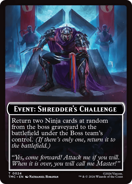 Event: Shredder's Challenge (24) — Teenage Mutant Ninja Turtles Eternal