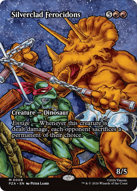 Silverclad Ferocidons (9) — Teenage Mutant Ninja Turtles Source Material