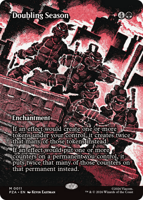 Doubling Season (11) — Teenage Mutant Ninja Turtles Source Material