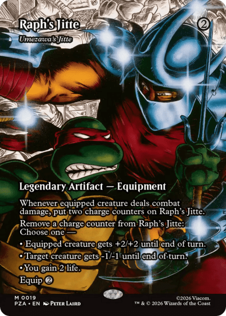 Umezawa's Jitte (19) — Teenage Mutant Ninja Turtles Source Material