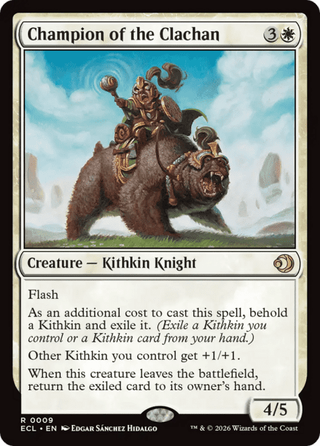 Champion of the Clachan (9) — Lorwyn Eclipsed