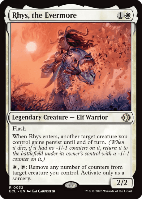 Rhys, the Evermore (32) — Lorwyn Eclipsed