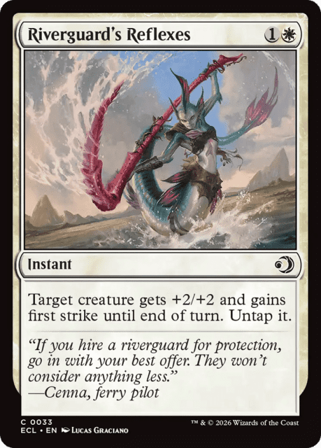 Riverguard's Reflexes (33) — Lorwyn Eclipsed
