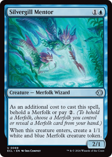 Silvergill Mentor (69) — Lorwyn Eclipsed