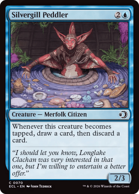 Silvergill Peddler (70) — Lorwyn Eclipsed