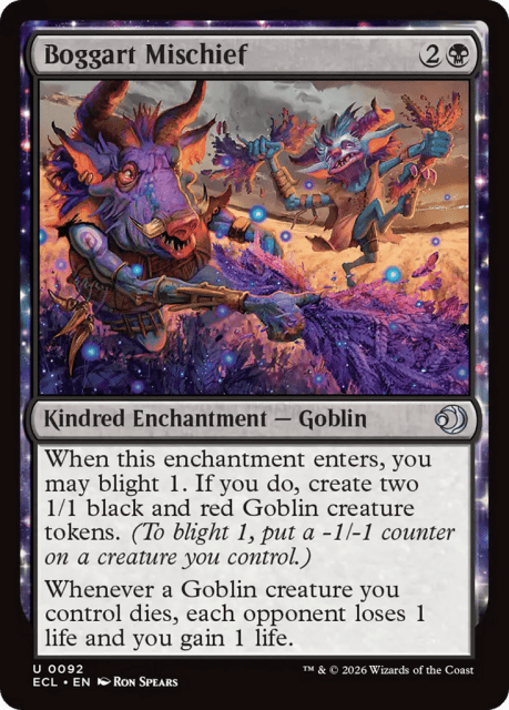 Boggart Mischief (92) — Lorwyn Eclipsed
