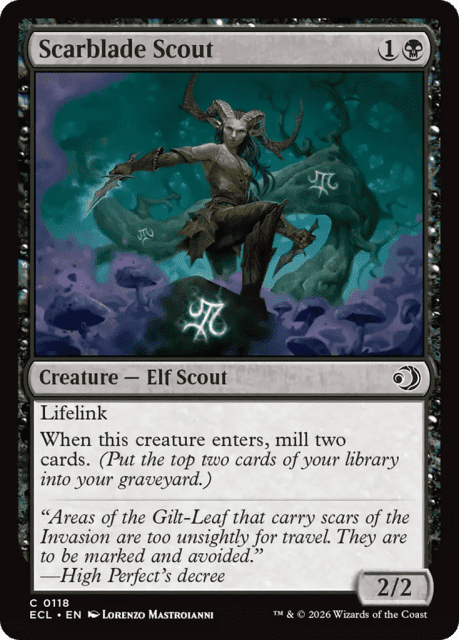 Scarblade Scout (118) — Lorwyn Eclipsed