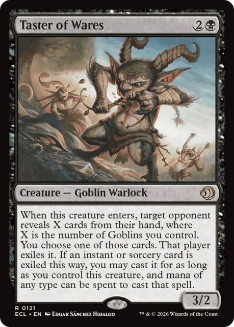 Taster of Wares (121) — Lorwyn Eclipsed