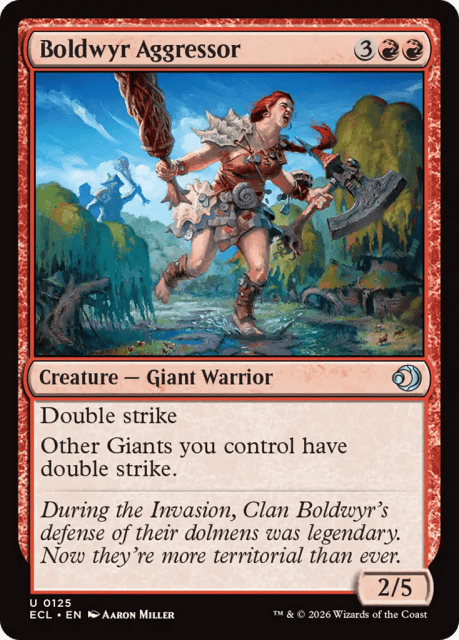Boldwyr Aggressor (125) — Lorwyn Eclipsed
