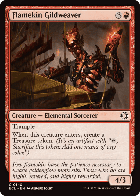 Flamekin Gildweaver (140) — Lorwyn Eclipsed
