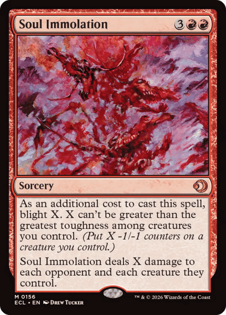 Soul Immolation (156) — Lorwyn Eclipsed