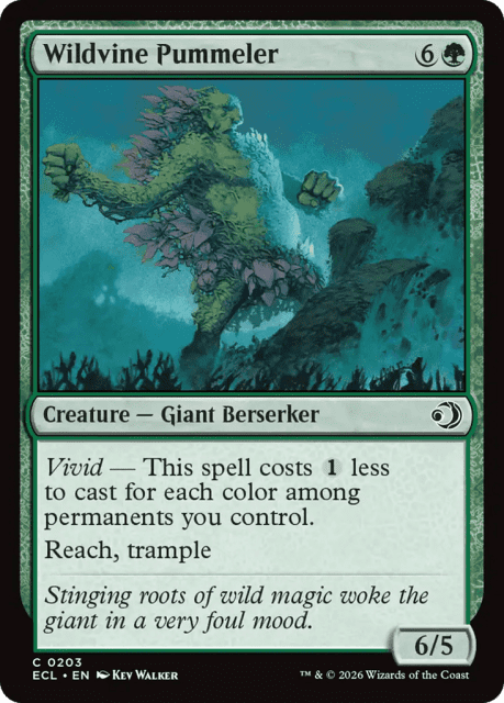 Wildvine Pummeler (203) — Lorwyn Eclipsed