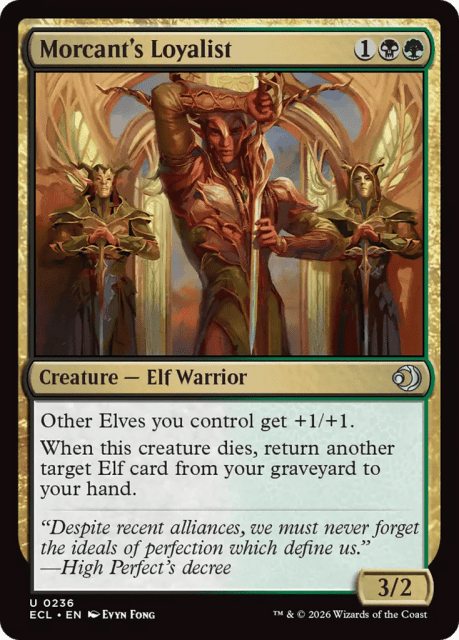 Morcant's Loyalist (236) — Lorwyn Eclipsed