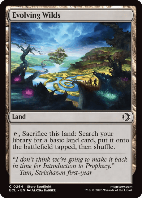 Evolving Wilds (264) — Lorwyn Eclipsed