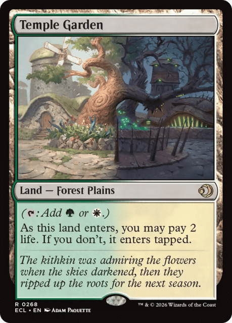 Temple Garden (268) — Lorwyn Eclipsed