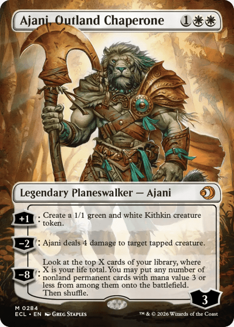Ajani, Outland Chaperone (284) — Lorwyn Eclipsed