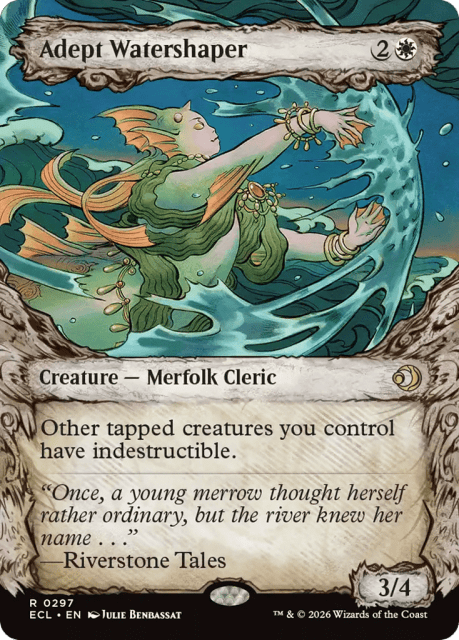 Adept Watershaper (297) — Lorwyn Eclipsed