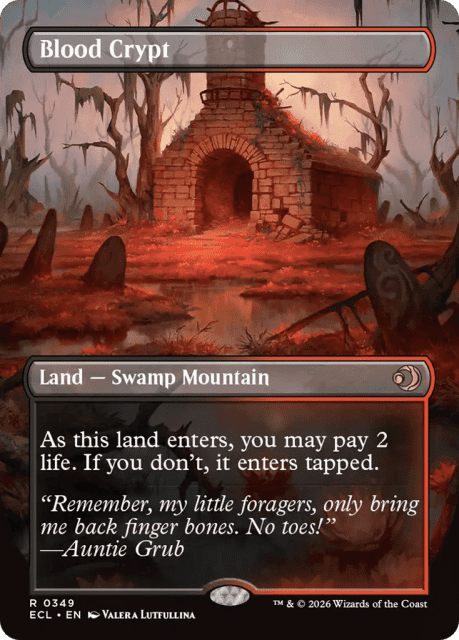 Blood Crypt // Blood Crypt (349) — Lorwyn Eclipsed