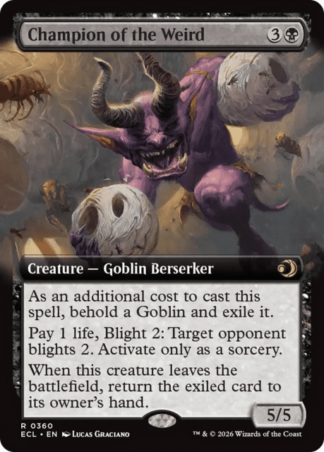 Champion of the Weird (360) — Lorwyn Eclipsed
