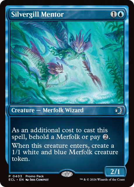 Silvergill Mentor (403) — Lorwyn Eclipsed