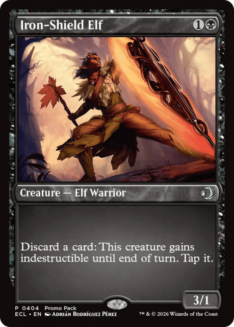 Iron-Shield Elf (404) — Lorwyn Eclipsed