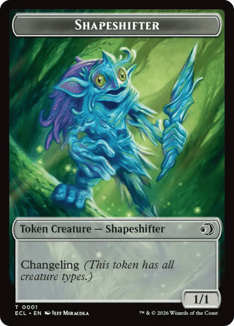 Shapeshifter (1) — Lorwyn Eclipsed