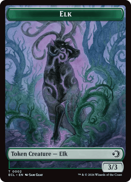 Elk (2) — Lorwyn Eclipsed