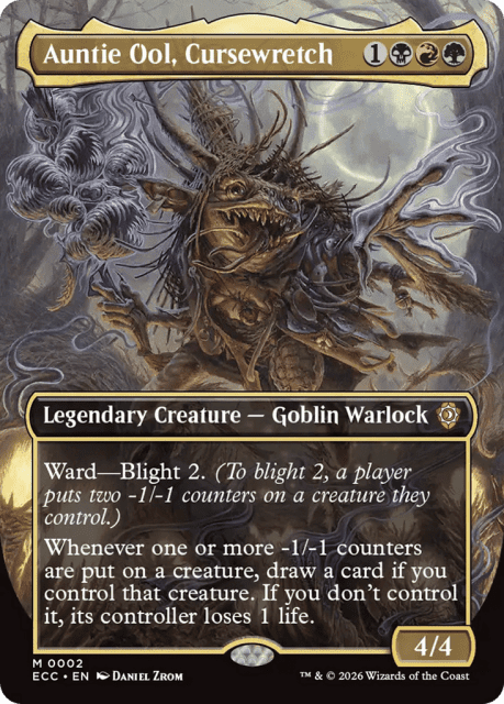 Auntie Ool, Cursewretch (2) — Lorwyn Eclipsed Commander