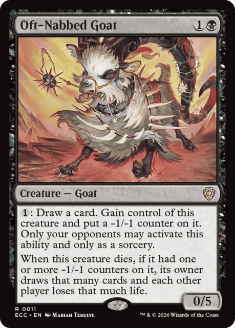 Oft-Nabbed Goat (11) — Lorwyn Eclipsed Commander