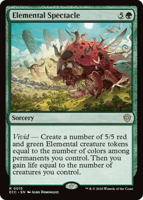 Elemental Spectacle (15) — Lorwyn Eclipsed Commander