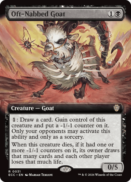 Oft-Nabbed Goat (31) — Lorwyn Eclipsed Commander