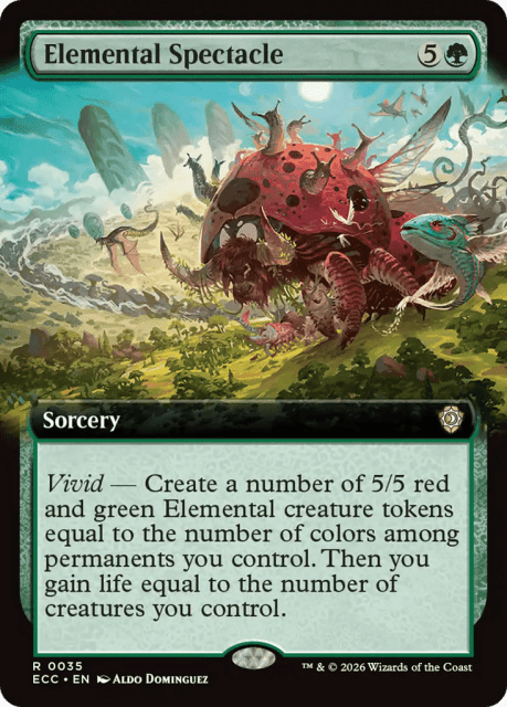 Elemental Spectacle (35) — Lorwyn Eclipsed Commander