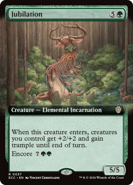 Jubilation (37) — Lorwyn Eclipsed Commander