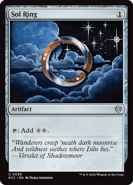 Sol Ring (58) — Lorwyn Eclipsed Commander