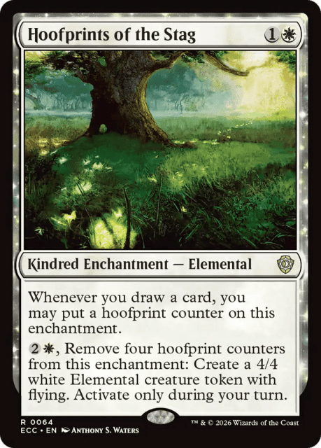 Hoofprints of the Stag (64) — Lorwyn Eclipsed Commander