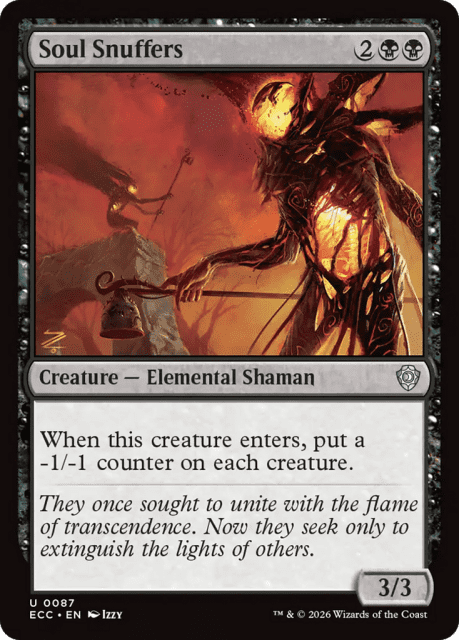 Soul Snuffers (87) — Lorwyn Eclipsed Commander