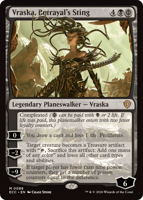 Vraska, Betrayal's Sting (88) — Lorwyn Eclipsed Commander
