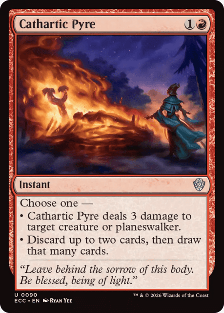 Cathartic Pyre (90) — Lorwyn Eclipsed Commander