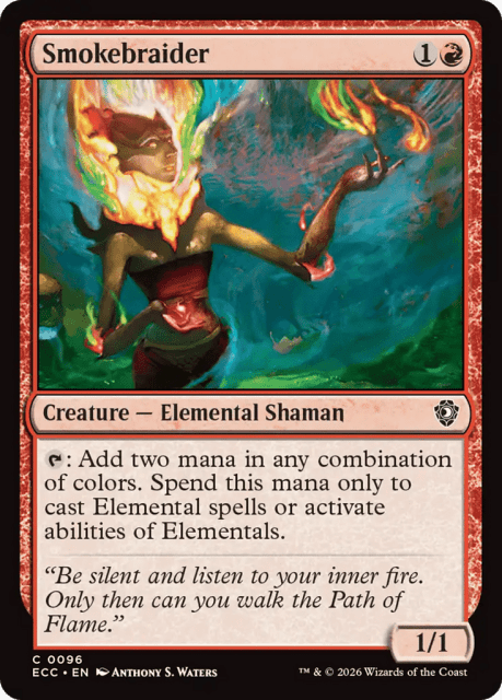 Smokebraider (96) — Lorwyn Eclipsed Commander