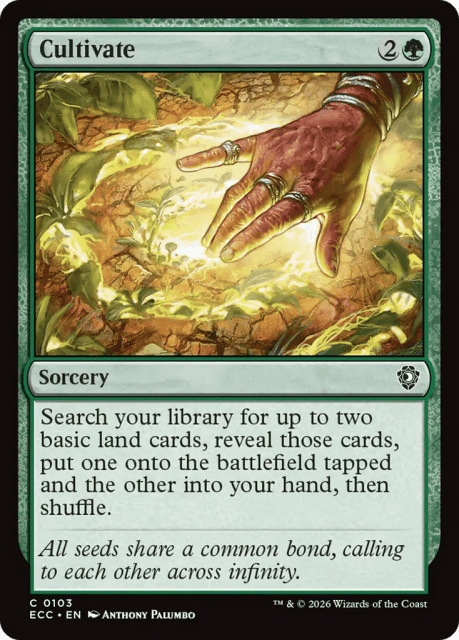 Cultivate (103) — Lorwyn Eclipsed Commander