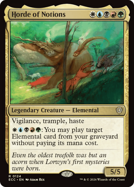 Horde of Notions (124) — Lorwyn Eclipsed Commander