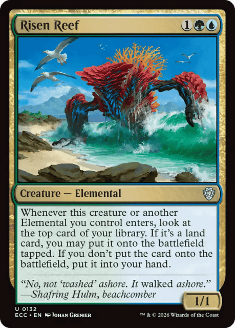 Risen Reef (132) — Lorwyn Eclipsed Commander